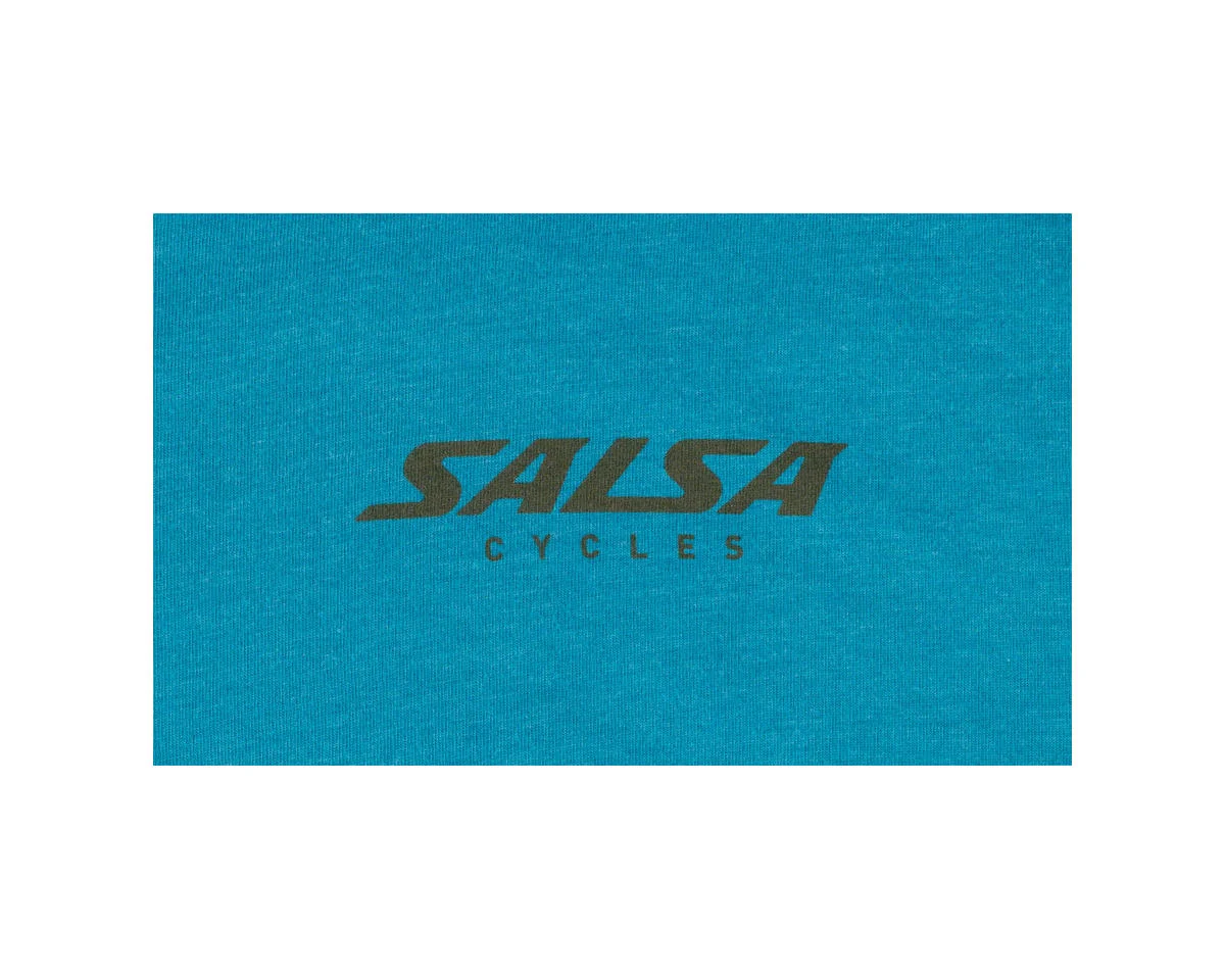 Salsa Lone Pine Men's T-Shirt (Teal) (Small) - view 4